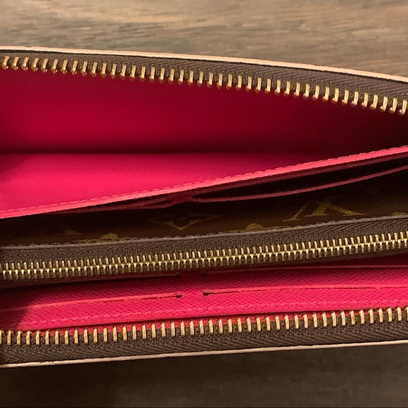 ❌SOLD❌ Louis Vuitton Monogram Pink Blooming Flower Clemence Wallet - Picture 13 of 16